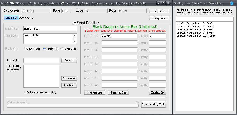 MU2 GM Tool